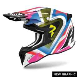 airoh-strycker-view-gloss-casco-rosa-pink-motocross-enduro