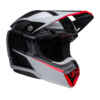 casco motocross bell moto 10 spherical le renen crux nero bianco lucido opaco casco bell moto 10