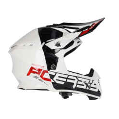 casco motocross acerbis x track calotta in vetroresina, omologazione ece 2206 adatto a moto cross enduro supermotard e maxienduro